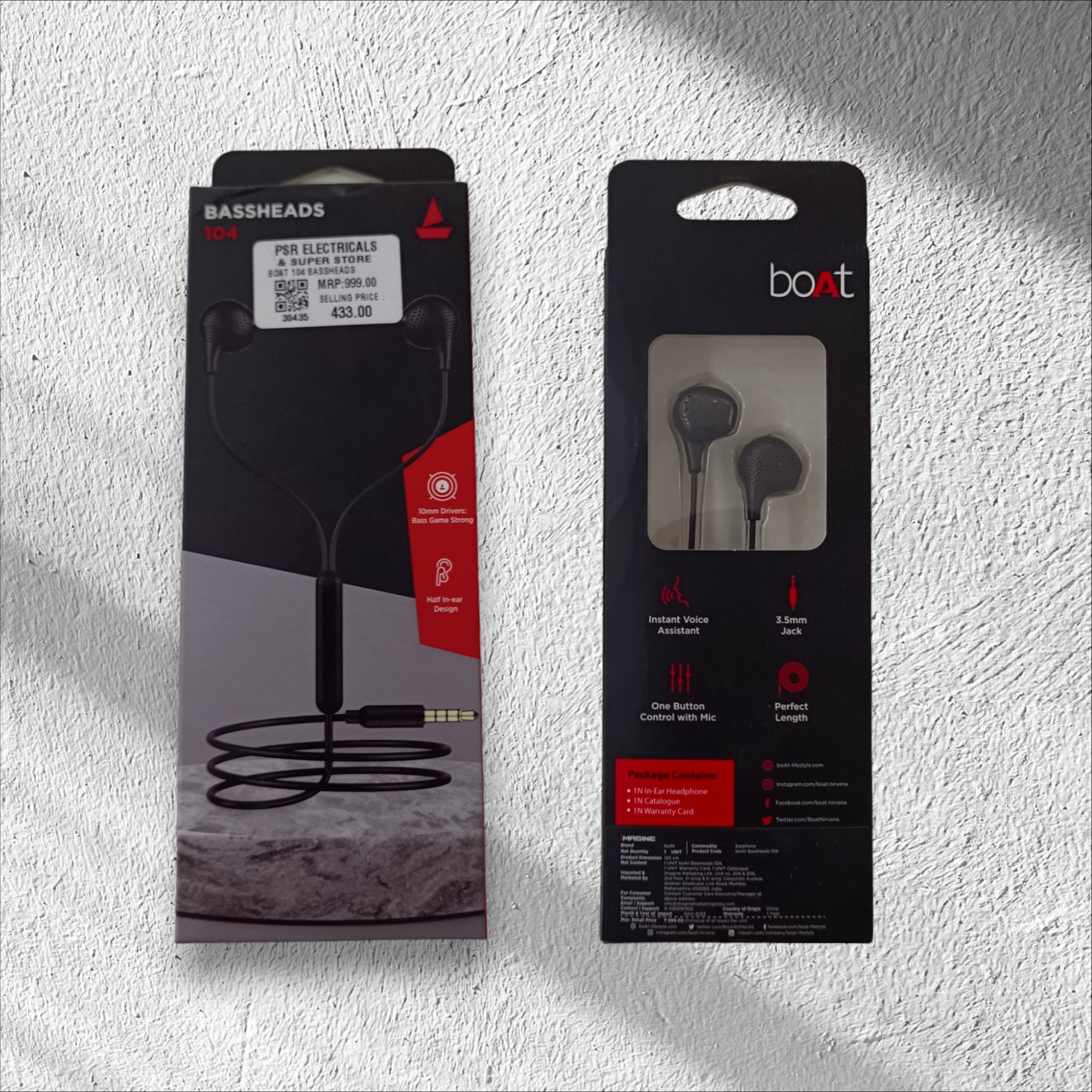 BOAT BH104 BLK BOAT BH104 BLK